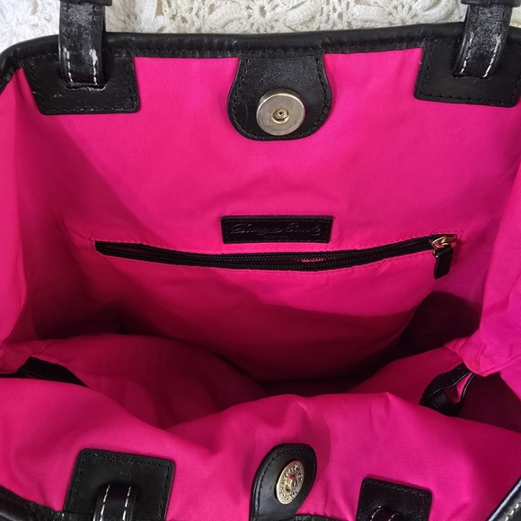 Dooney & Bourke black canvas tote bag - Picture 7 of 13